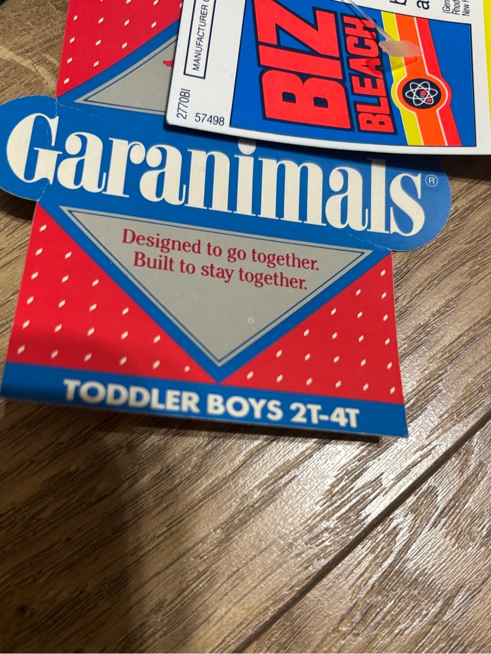 Vintage Garanimals Toddler Turtlenecks Aqua Blue Soft Cotton shirt Size 2T NWT - Picture 7 of 7